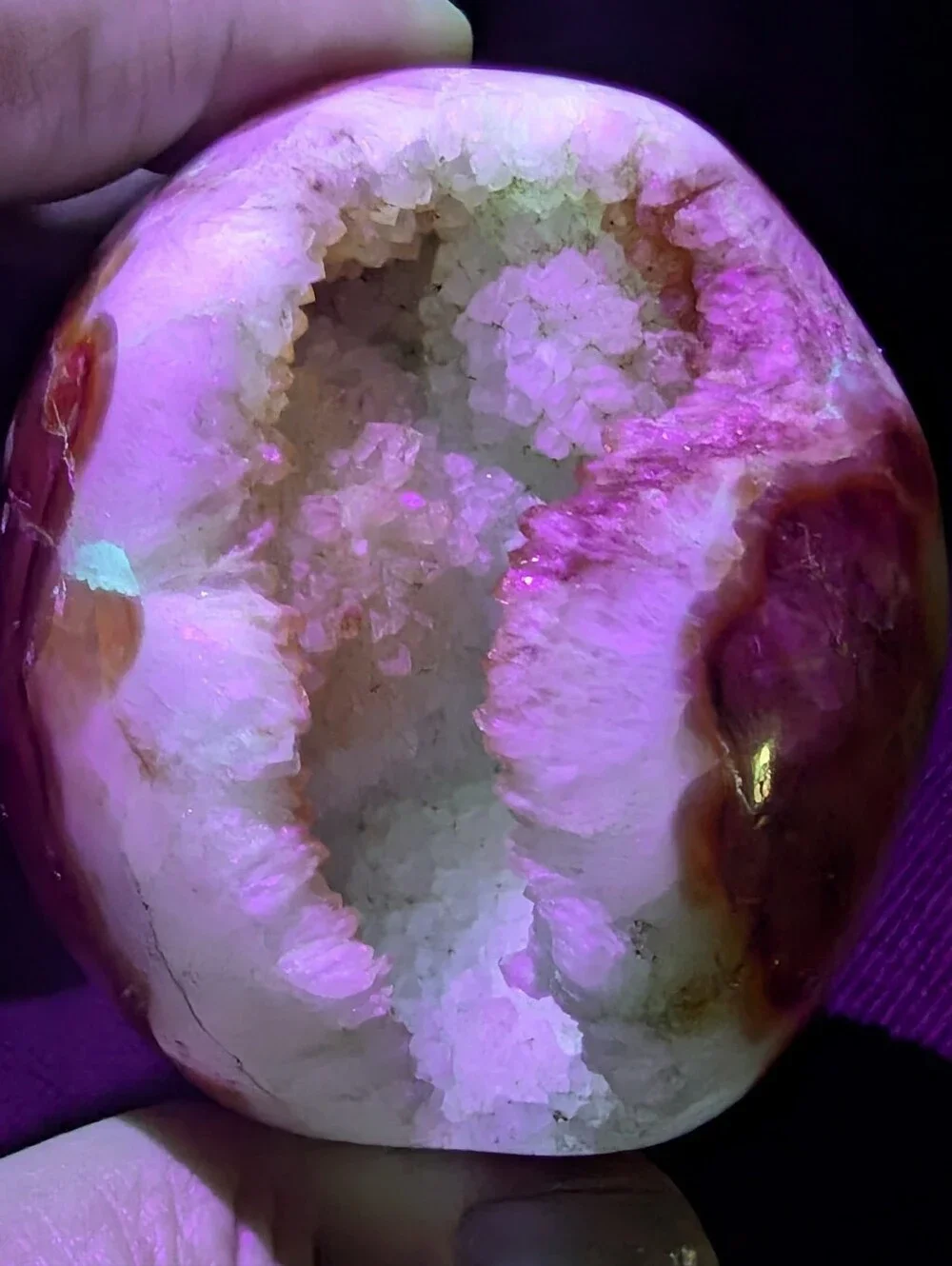 Carnelian Agate Geode